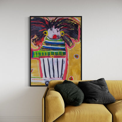 Canvas print: Amsterdam Woman