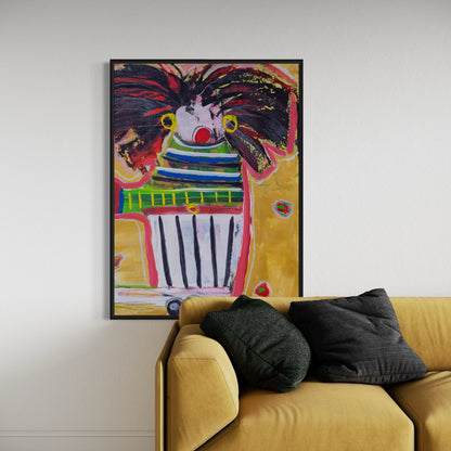 Canvas print: Amsterdam Woman