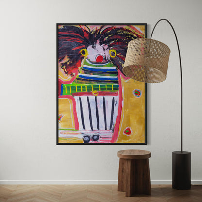 Canvas print: Amsterdam Woman