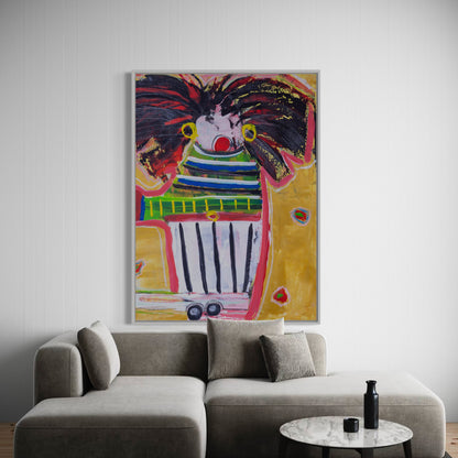 Canvas print: Amsterdam Woman