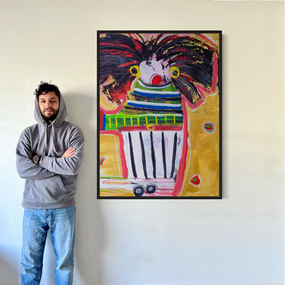 Canvas print: Amsterdam Woman