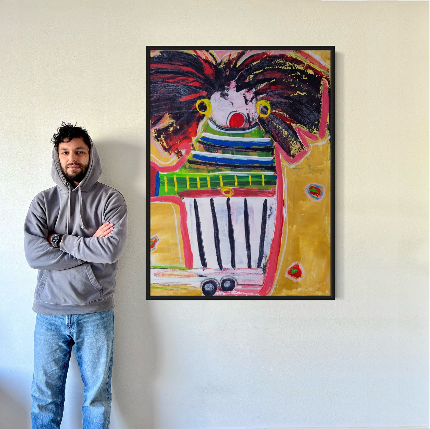 Canvas print: Amsterdam Woman