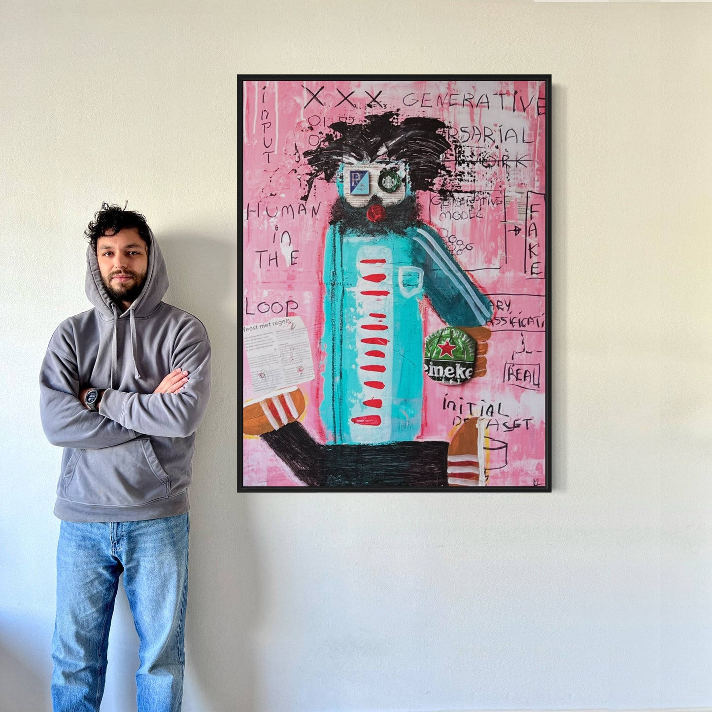 Canvas print: Human in the Loop [Limited Edition]