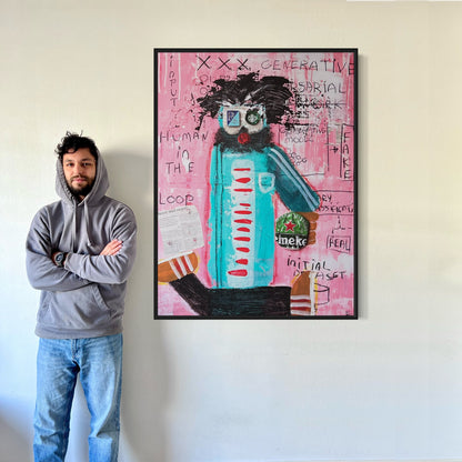 Canvas print: Human in the Loop [Limited Edition]