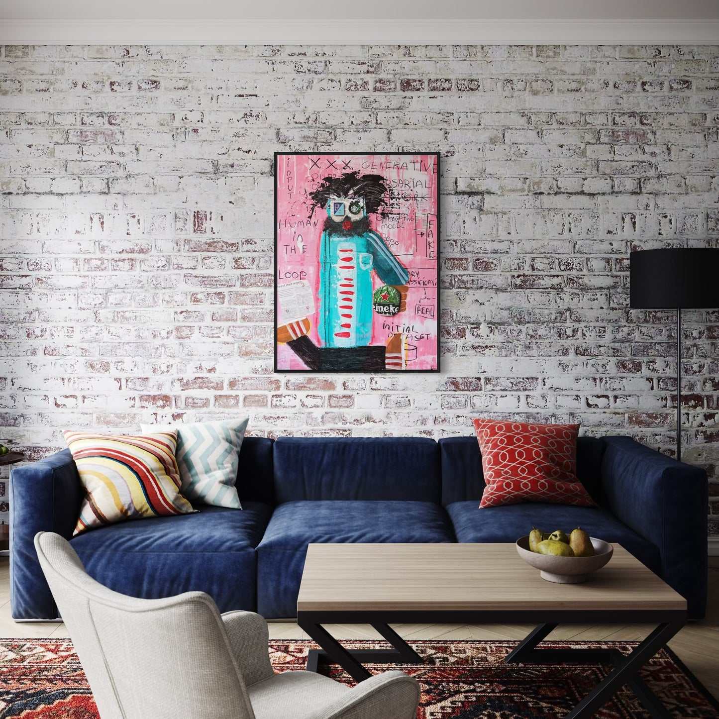 Canvas print: Human in the Loop [Limited Edition]