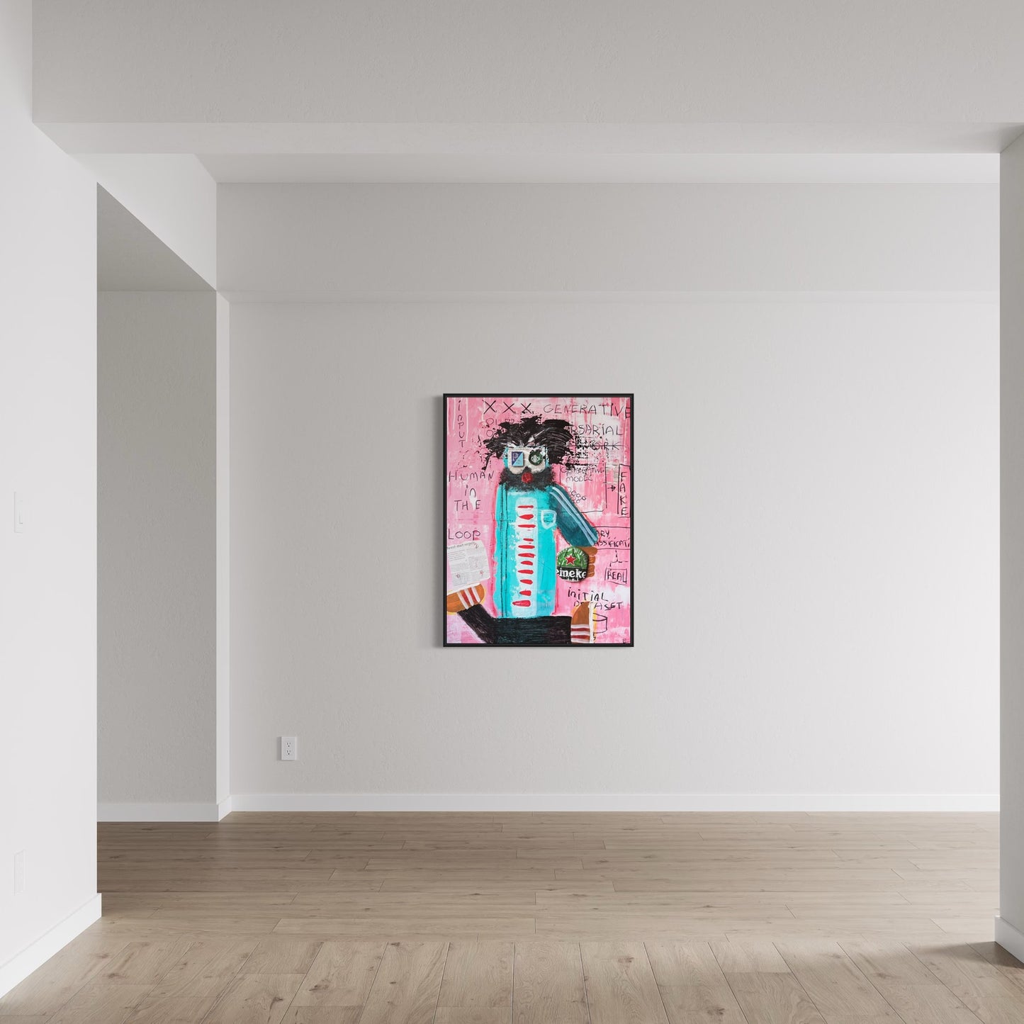 Canvas print: Human in the Loop [Limited Edition]