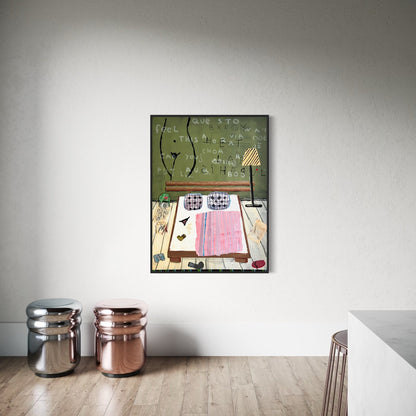 Canvas print: Dutch Bedroom [Limited Edition]