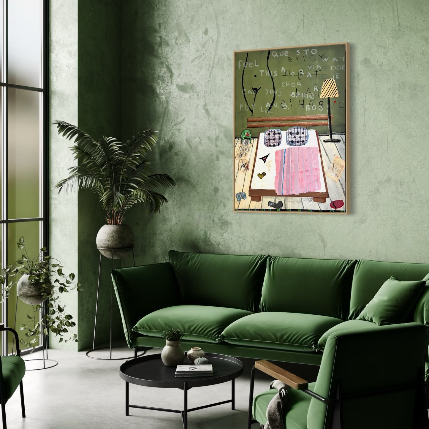 Canvas print: Dutch Bedroom [Limited Edition]