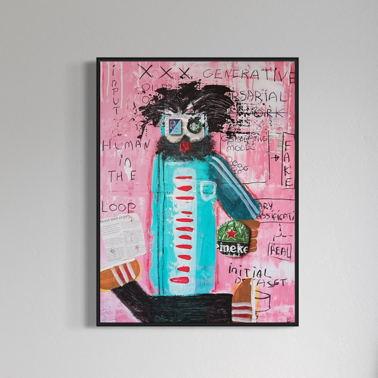 Canvas print: Human in the Loop [Limited Edition]