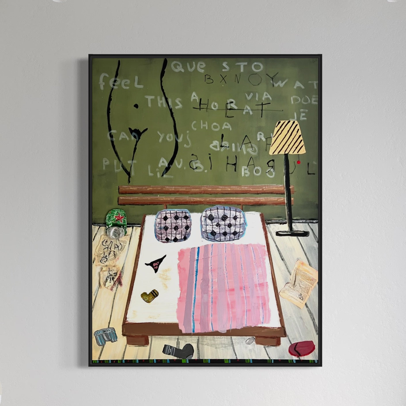 Canvas print: Dutch Bedroom [Limited Edition]