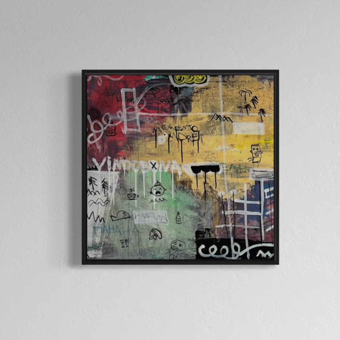 Canvas print: Squared Memento More [Limited Edition]