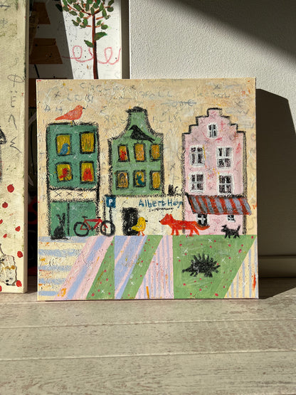 [SOLD] Original: Albert High (50 x 50 cm / 20 x 20 in)