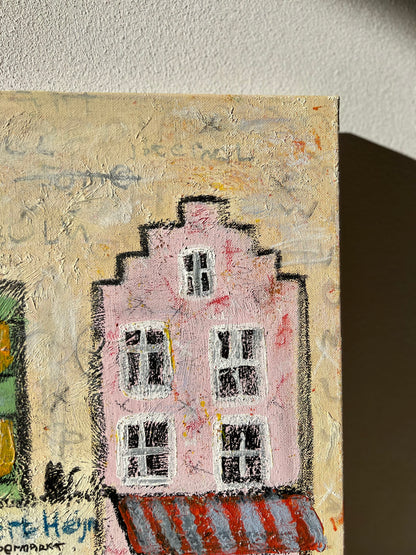 [SOLD] Original: Albert High (50 x 50 cm / 20 x 20 in)