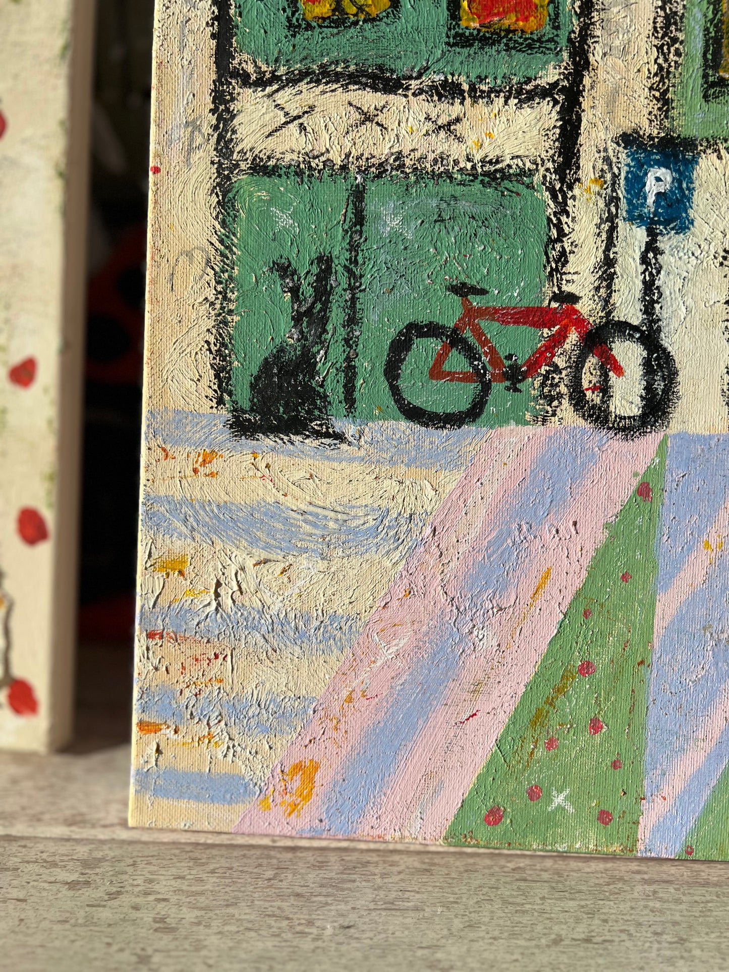 [SOLD] Original: Albert High (50 x 50 cm / 20 x 20 in)