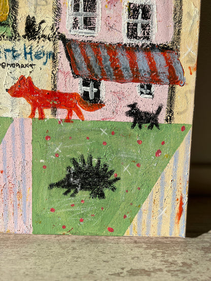 [SOLD] Original: Albert High (50 x 50 cm / 20 x 20 in)