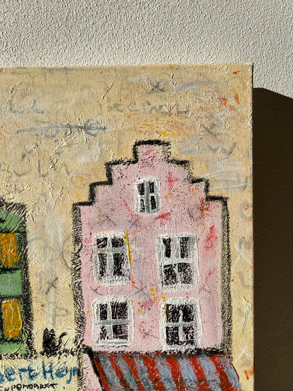 [SOLD] Original: Albert High (50 x 50 cm / 20 x 20 in)