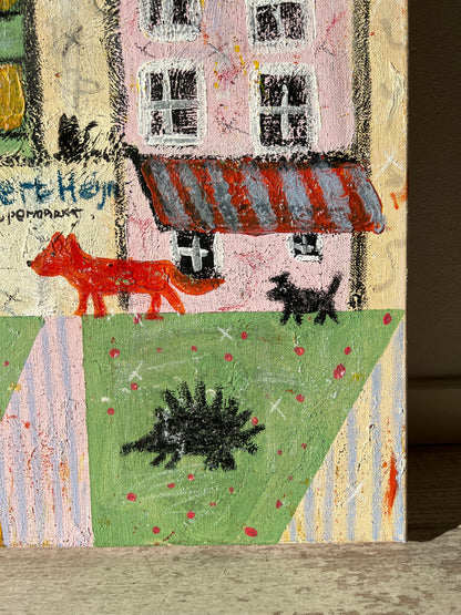 [SOLD] Original: Albert High (50 x 50 cm / 20 x 20 in)