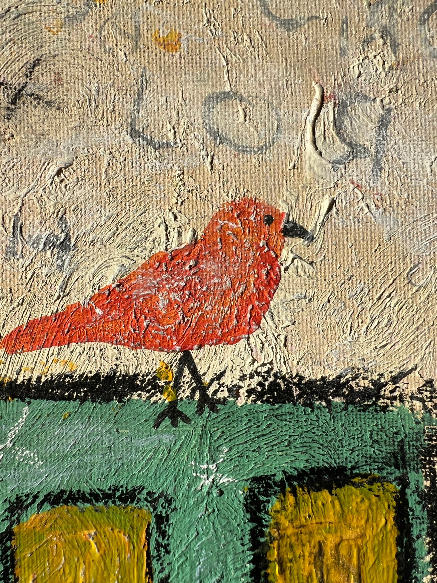 [SOLD] Original: Albert High (50 x 50 cm / 20 x 20 in)