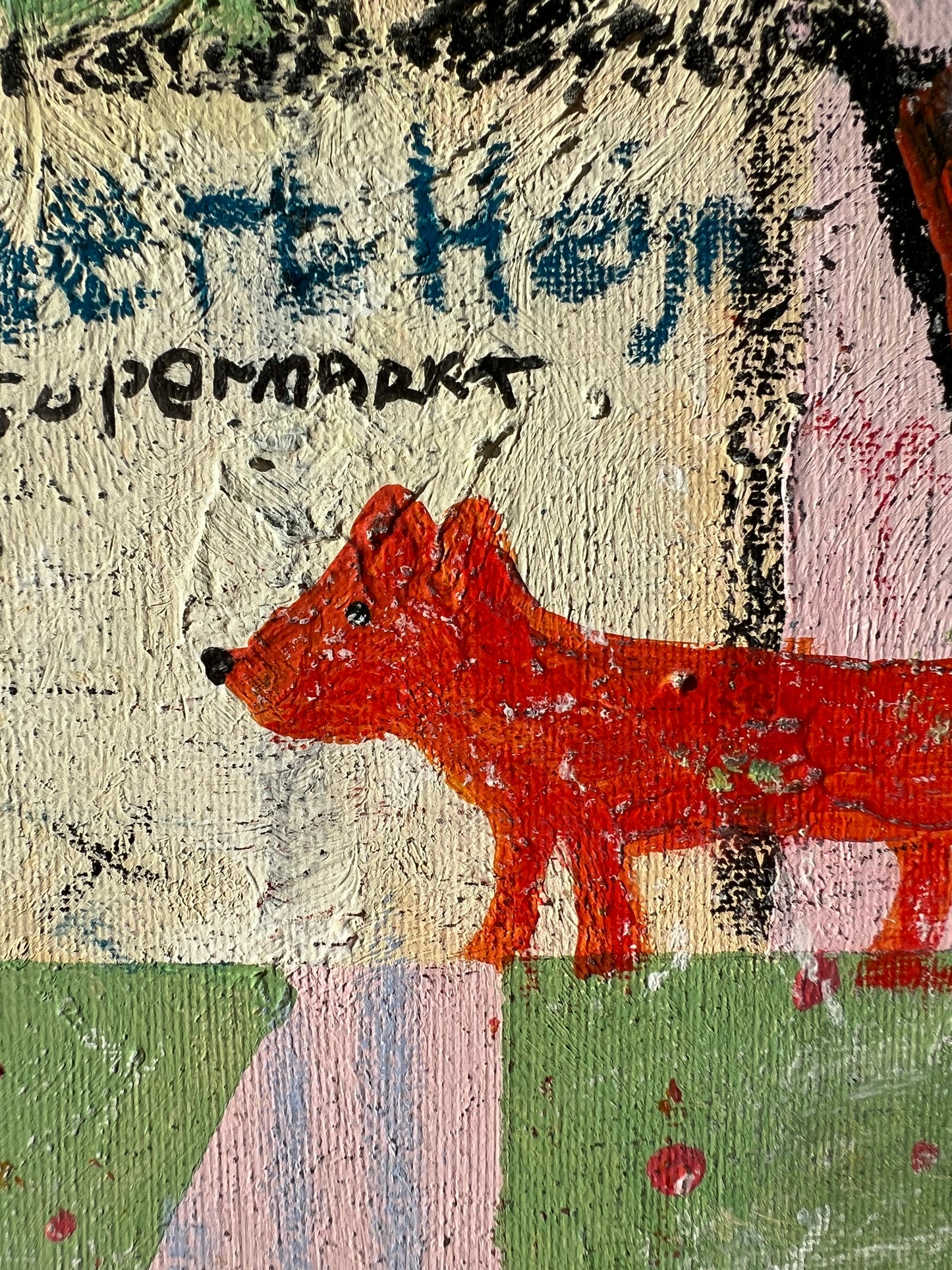 [SOLD] Original: Albert High (50 x 50 cm / 20 x 20 in)