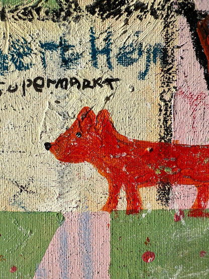 [SOLD] Original: Albert High (50 x 50 cm / 20 x 20 in)