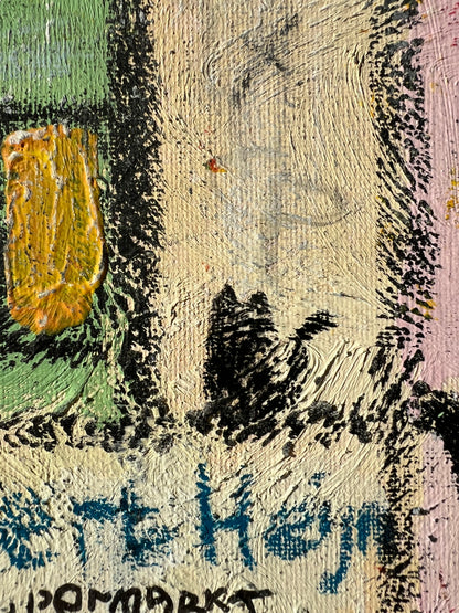 [SOLD] Original: Albert High (50 x 50 cm / 20 x 20 in)