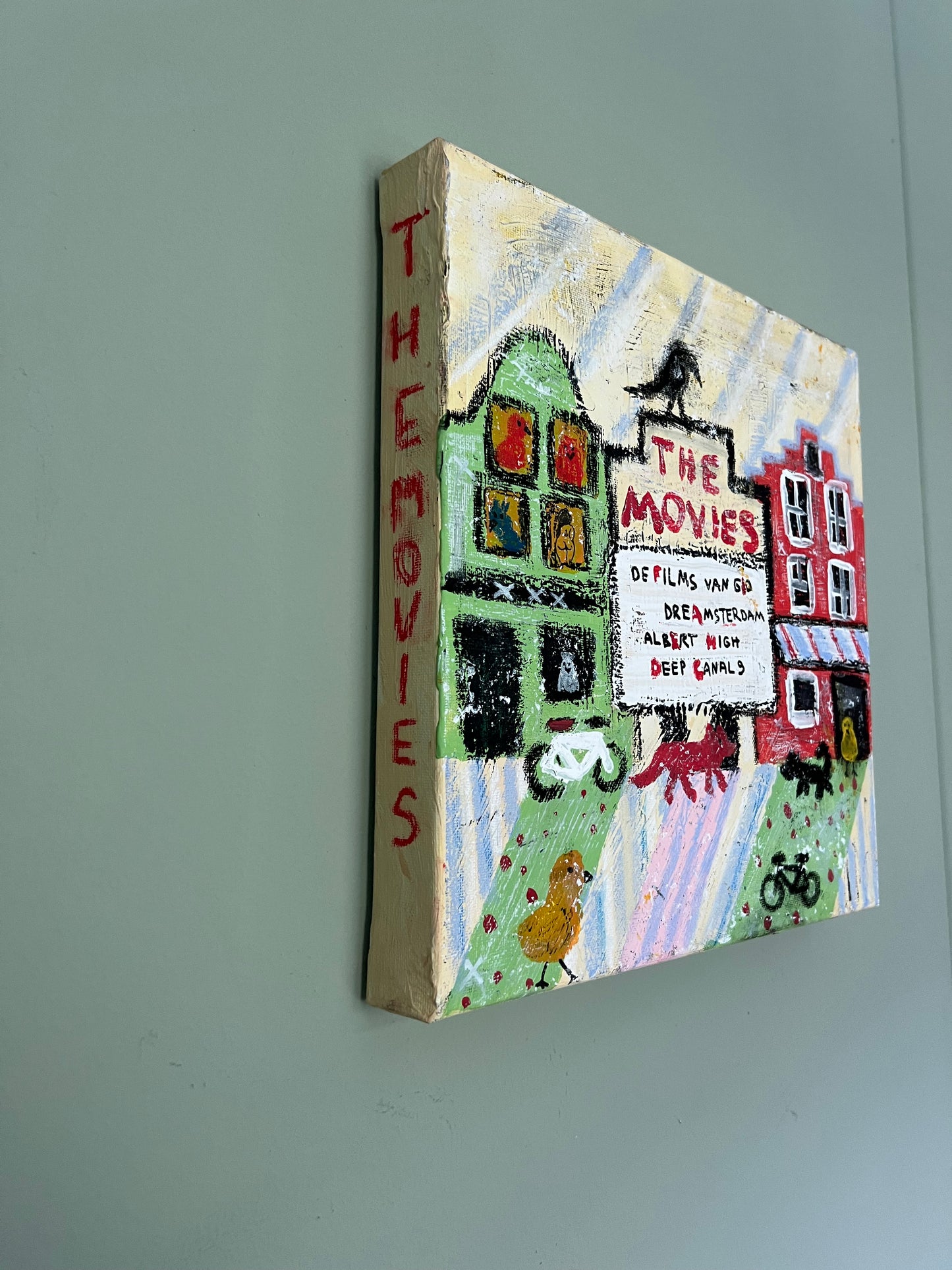 Original: The Movies (30 x 30 cm / 11 x 11 in)