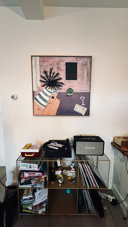 Canvas print: Too Hot