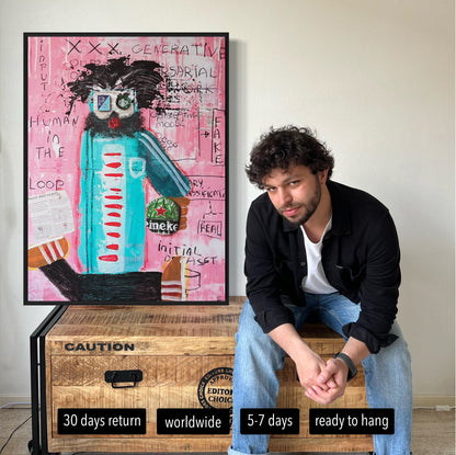 Canvas print: Human in the Loop [Limited Edition]