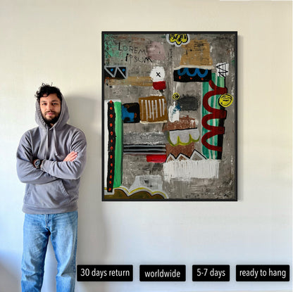 Canvas print: Lorem Ipsum [Limited Edition]