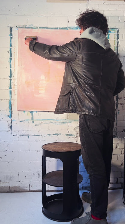 Tok tok (90 x 90 cm / 35 x 35 in)